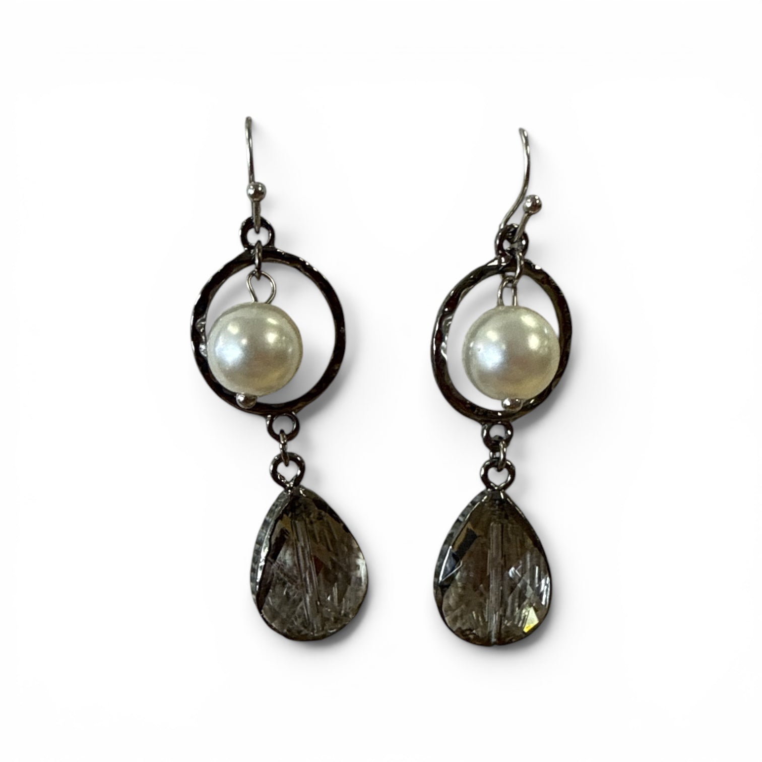 Pearl Crystal earrings