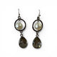 Pearl Crystal earrings
