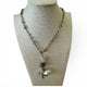 Chain Crystal Charm Necklace