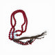 Bead Brown Fringe necklace