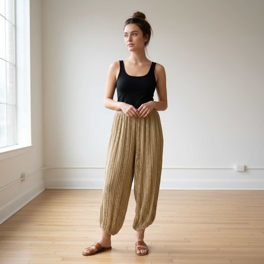 Paper Lace Tea Dyed Lace Pants