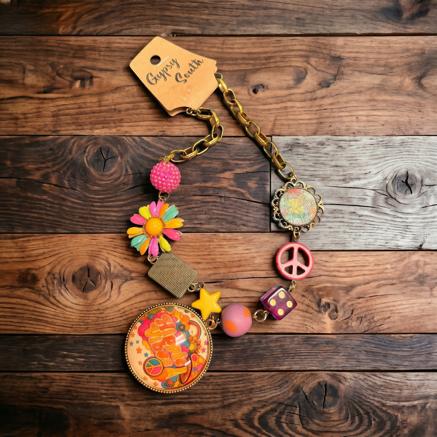 Gypsy South Hippie Vipes Necklace