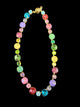 Vibrant Multi Color Australian Crystal Necklace
