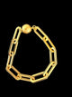 Small Gold Link Bracelet – 18K Gold Plated
