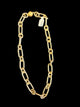18 Inch Gold Link Necklace