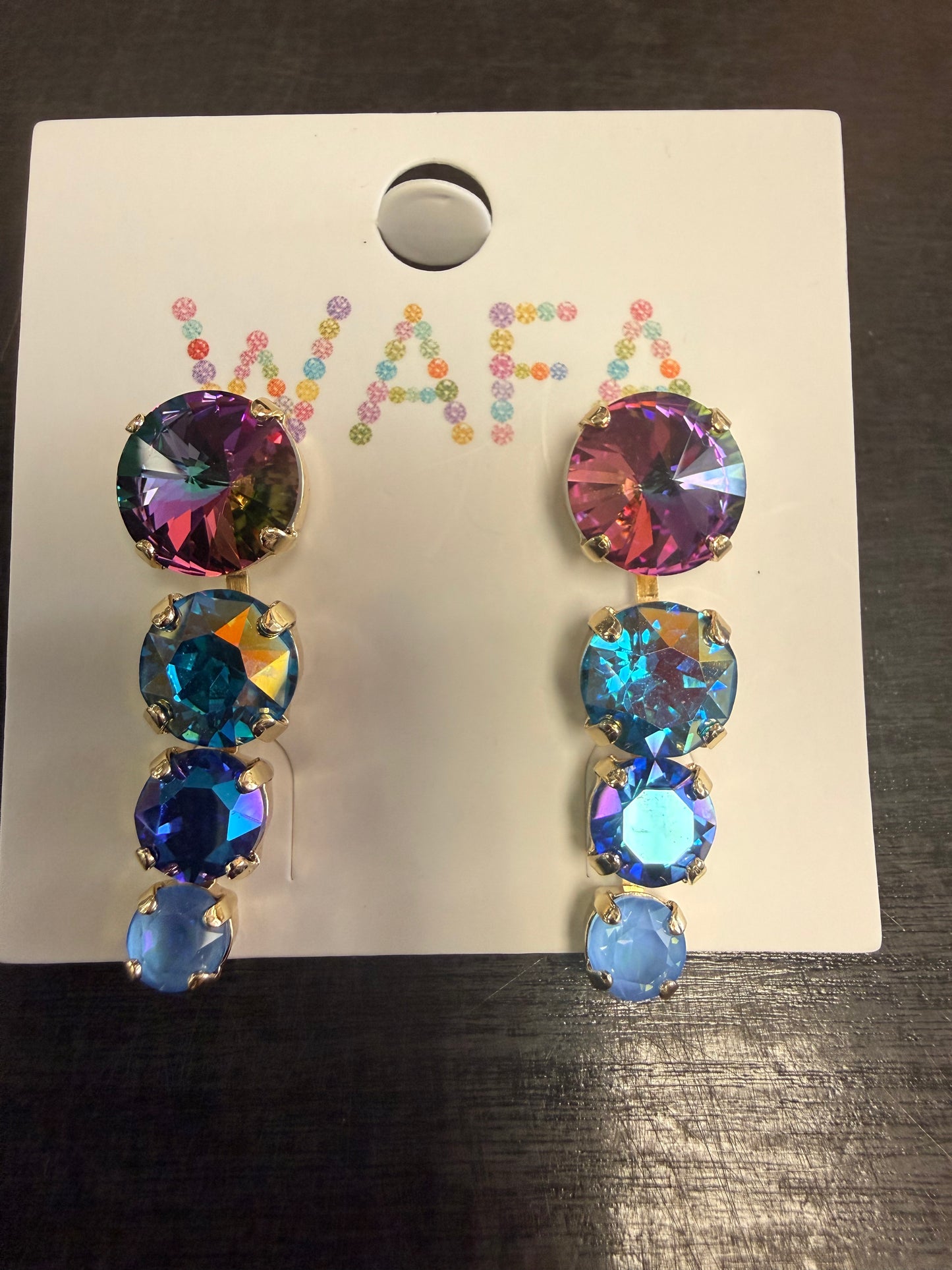 Circle Drop Earrings