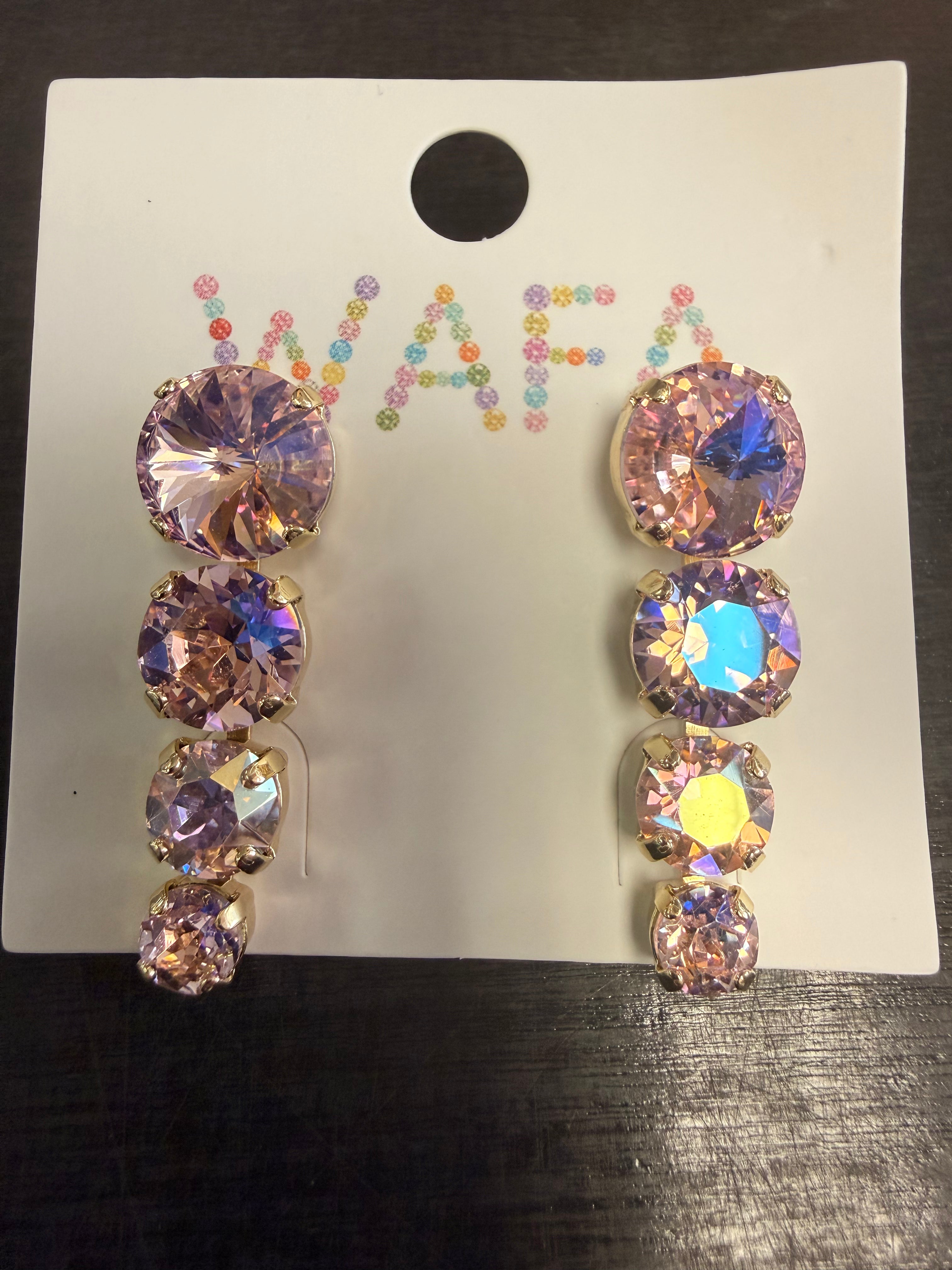 Circle Drop Earrings