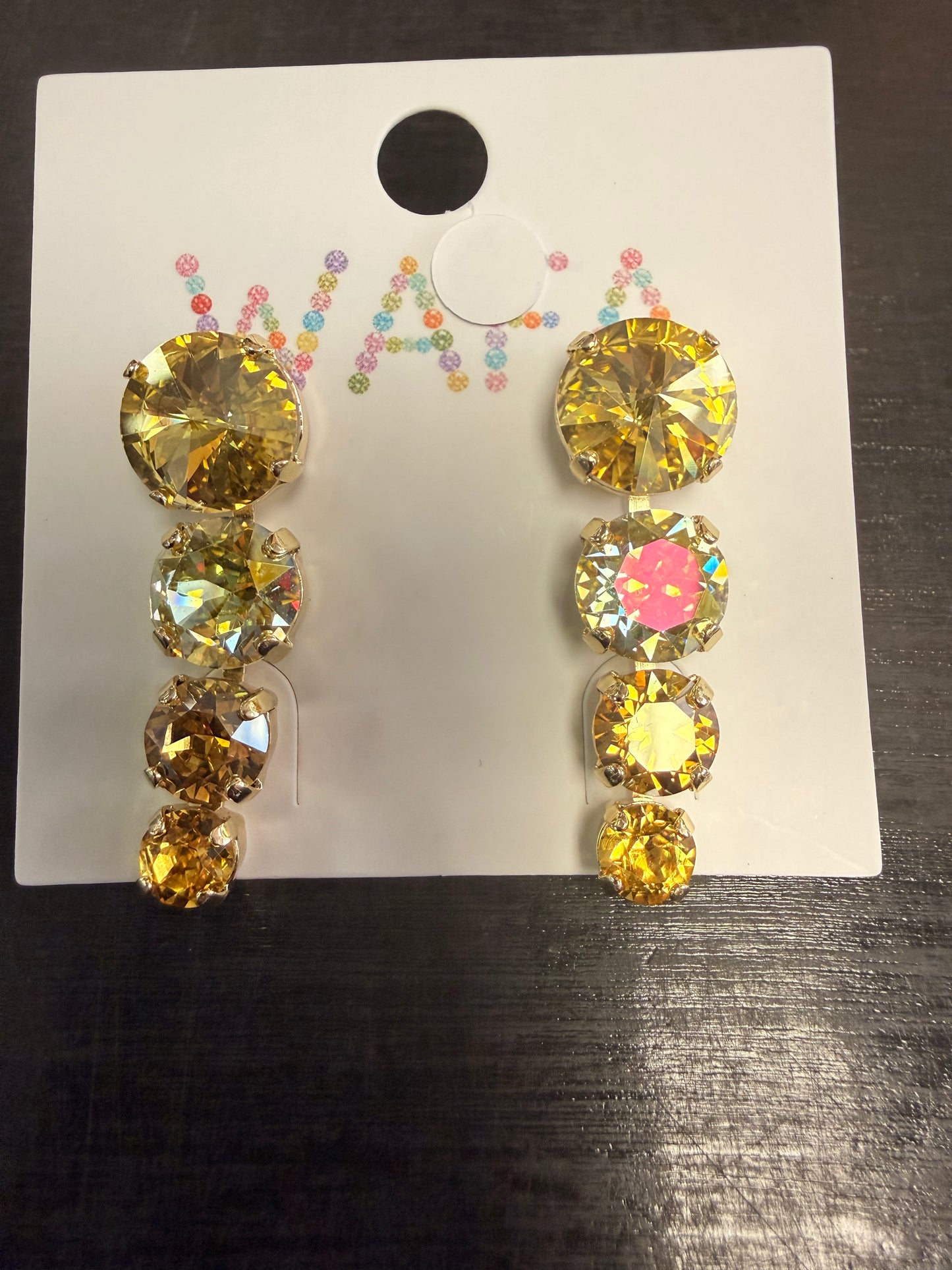 Circle Drop Earrings