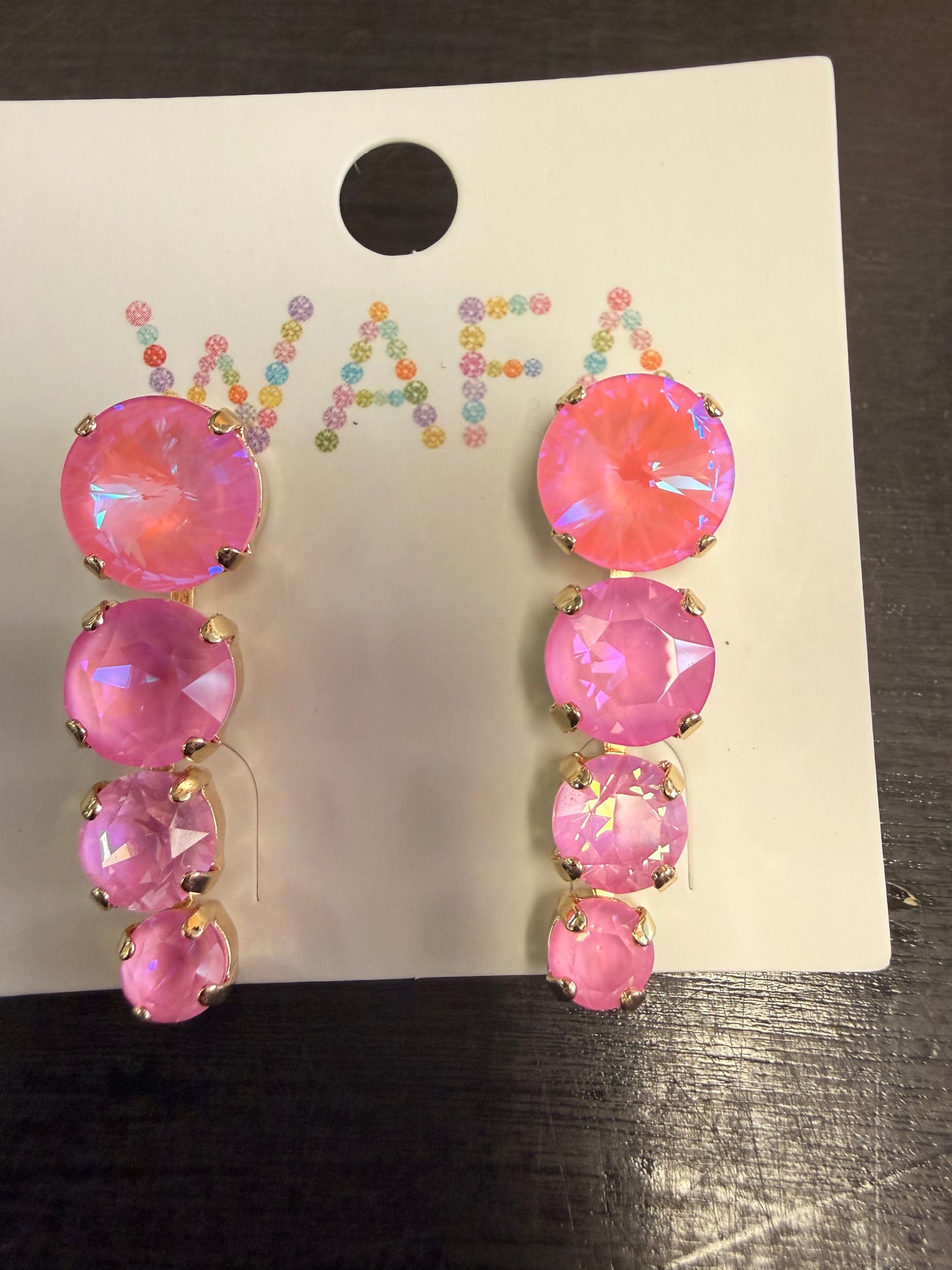 Circle Drop Earrings
