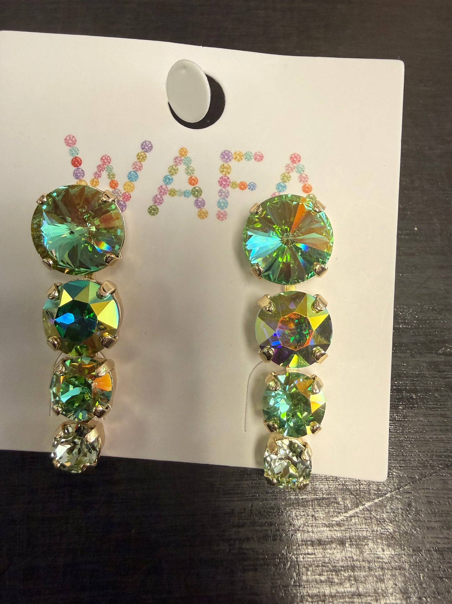 Circle Drop Earrings