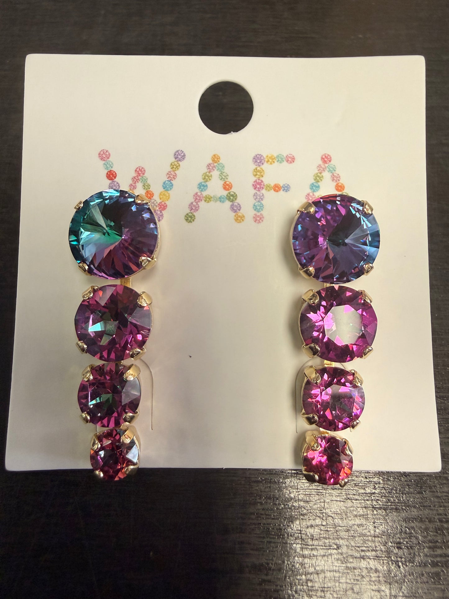 Circle Drop Earrings