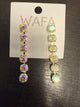 6-Circle Drop Earrings