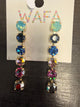 6-Circle Drop Earrings
