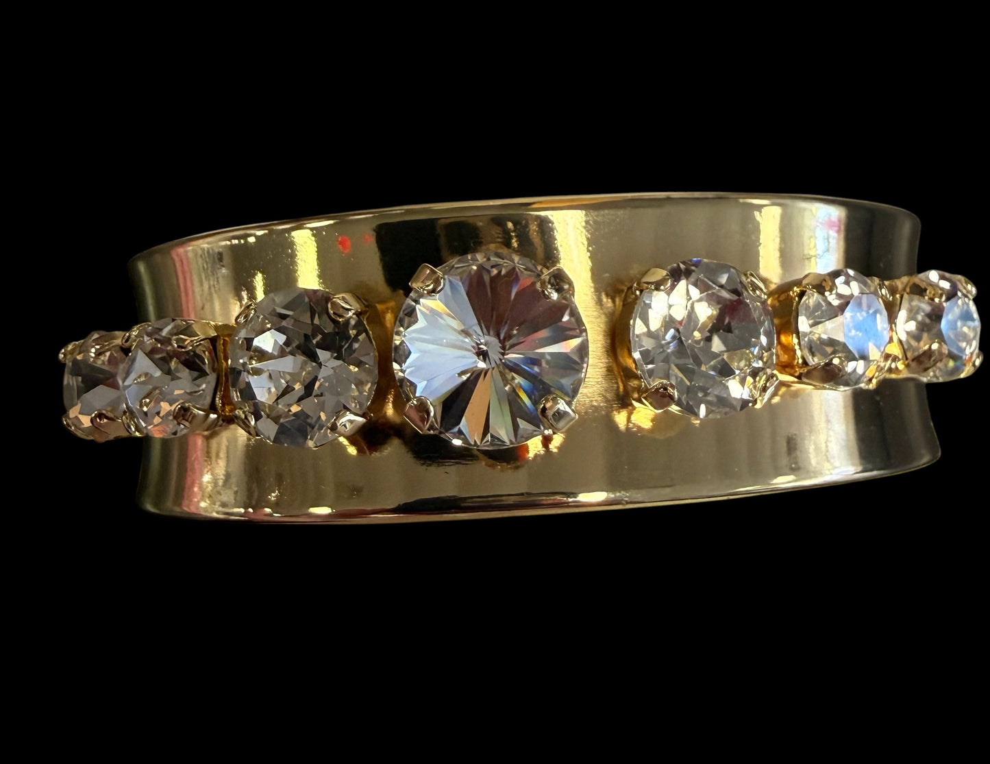 Australian Crystal Slim Cuff