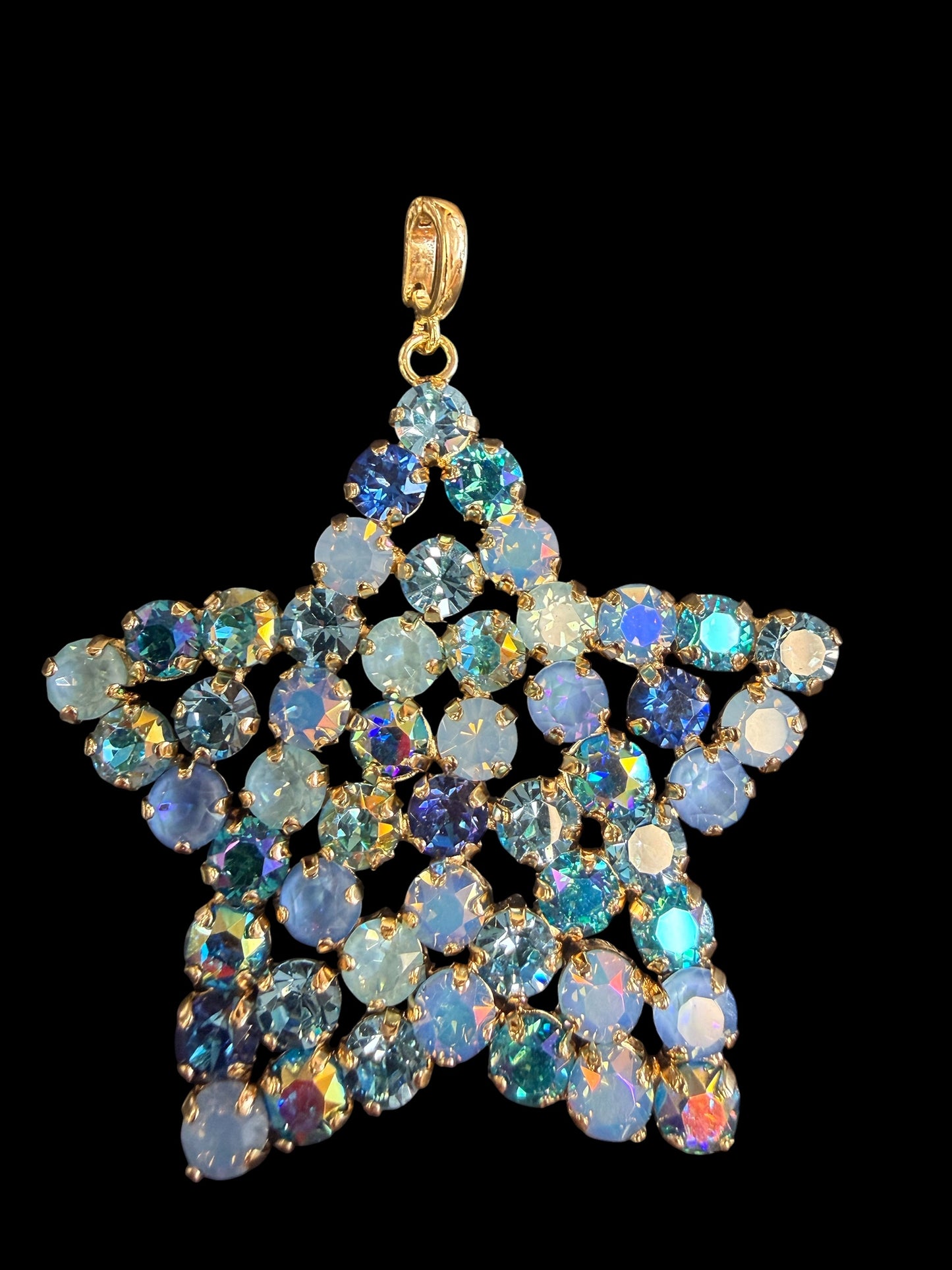 Australian Crystal Large Star Charm