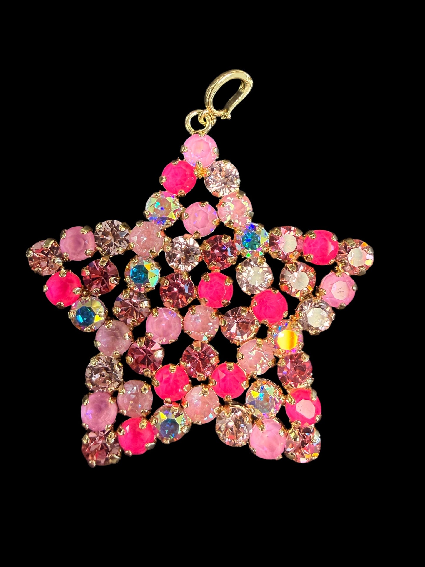 Australian Crystal Large Star Charm