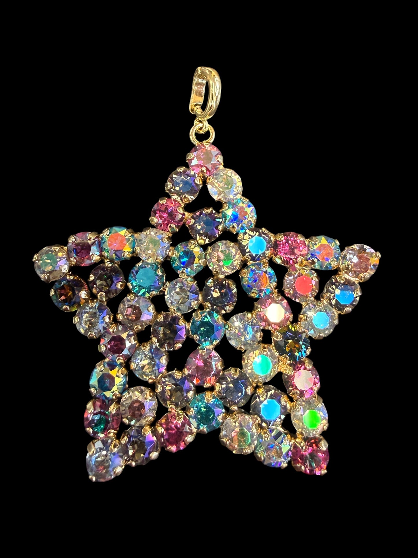 Australian Crystal Large Star Charm