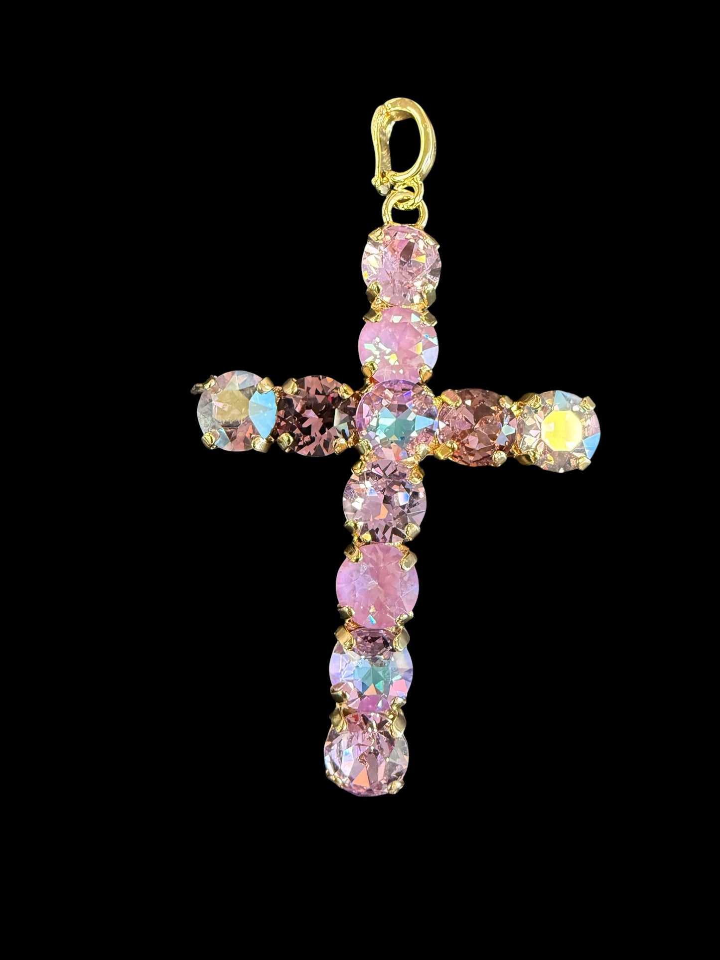 Australian Crystal Cross Charm