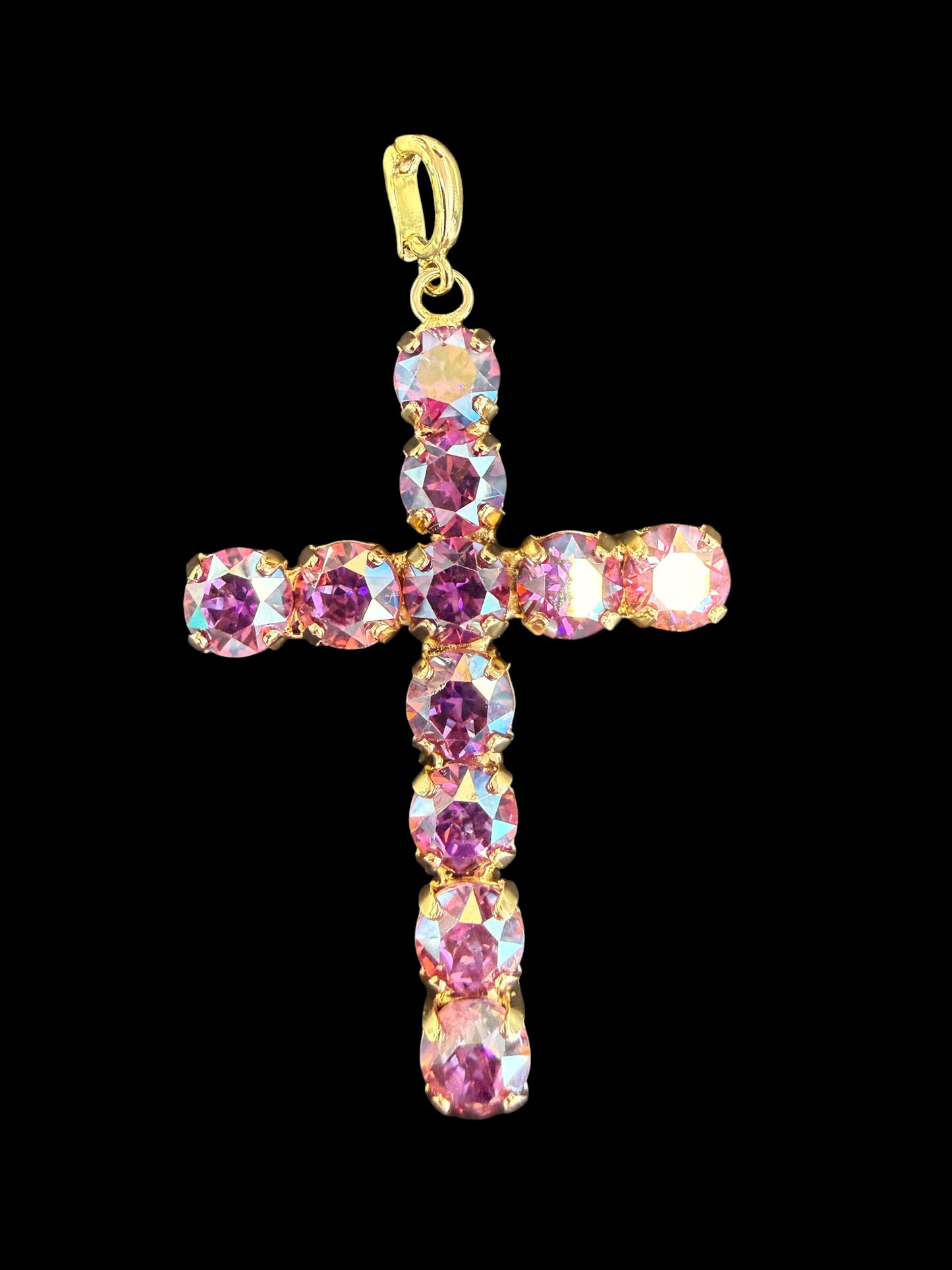 Australian Crystal Cross Charm