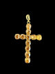 Australian Crystal Cross Charm