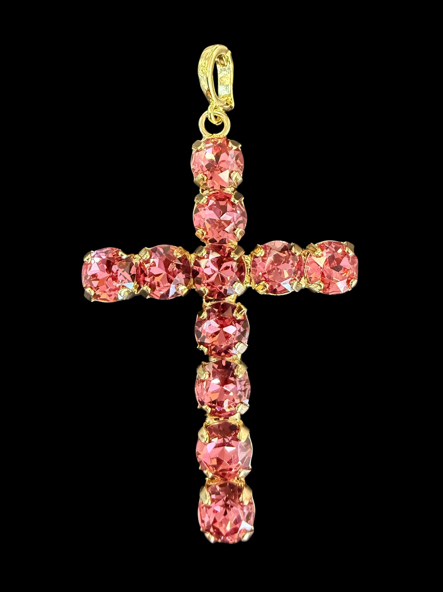 Australian Crystal Cross Charm