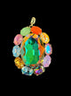 Large Oval Australian Crystal Charm
