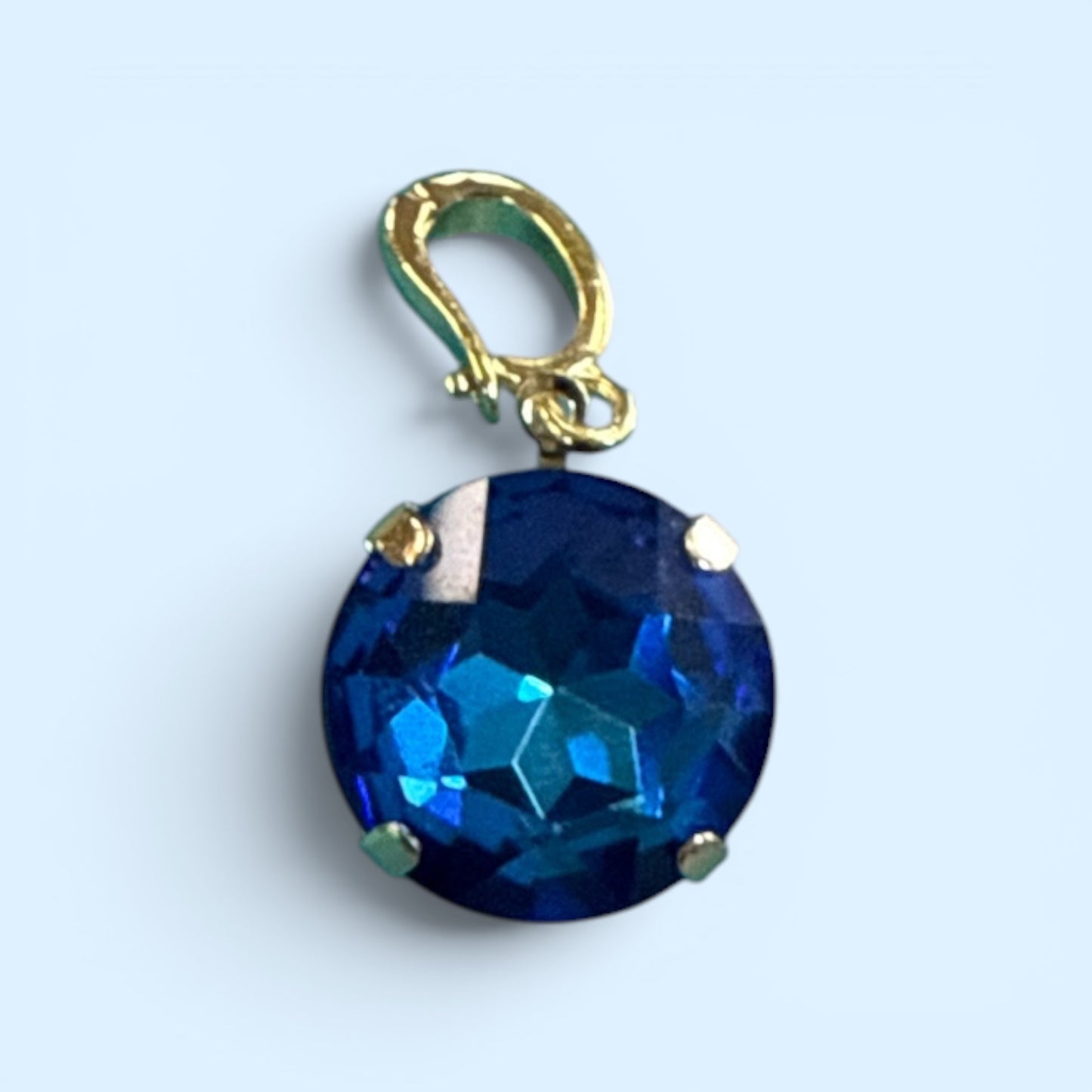 Australian Gold Crystal Charm