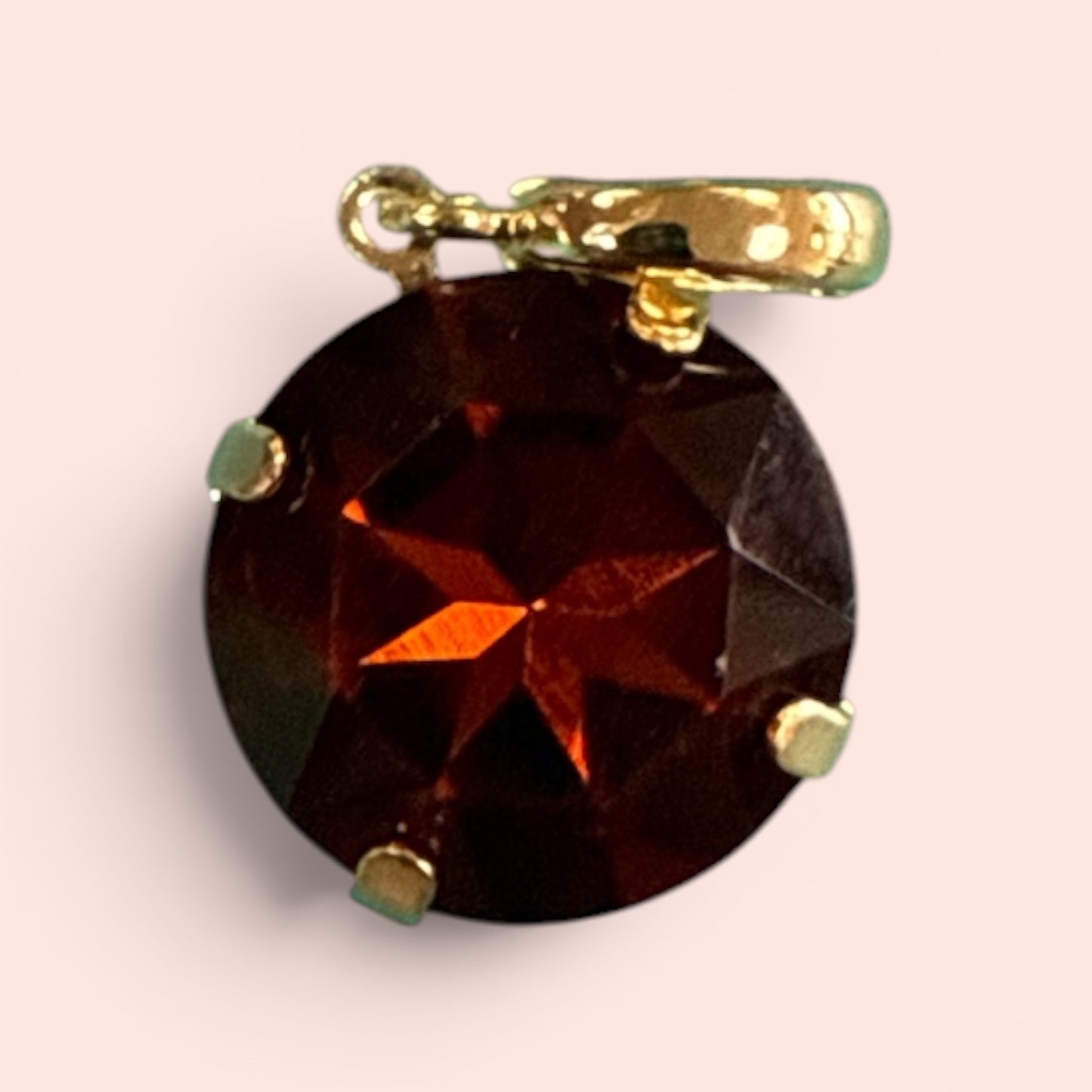 Australian Gold Crystal Charm