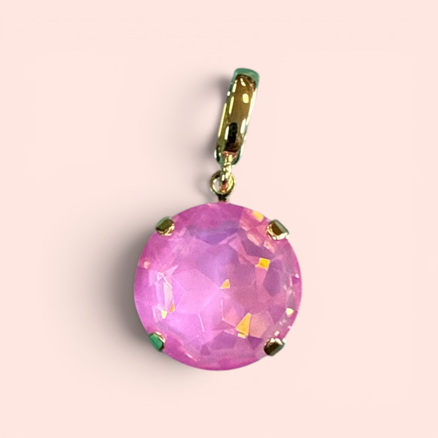 Australian Gold Crystal Charm