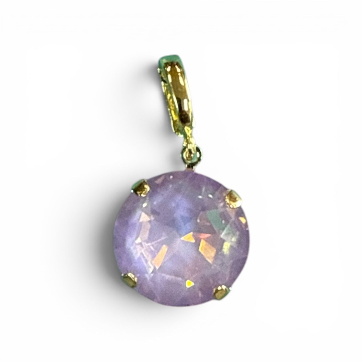Australian Gold Crystal Charm