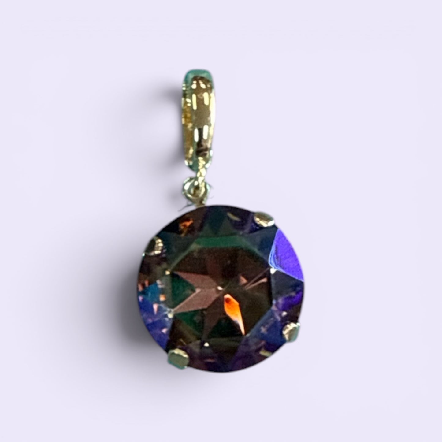 Australian Gold Crystal Charm