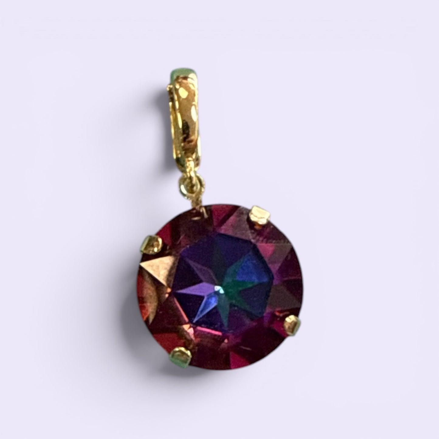 Australian Gold Crystal Charm