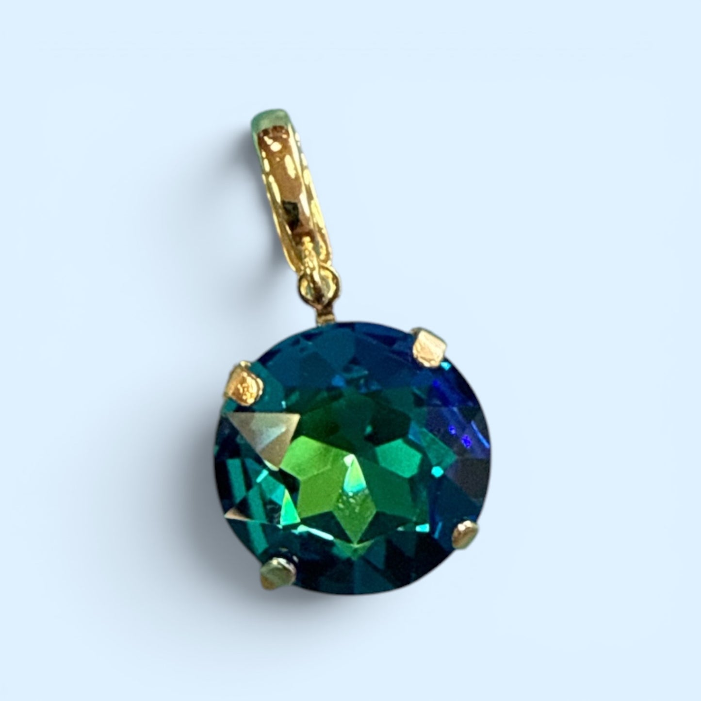 Australian Gold Crystal Charm