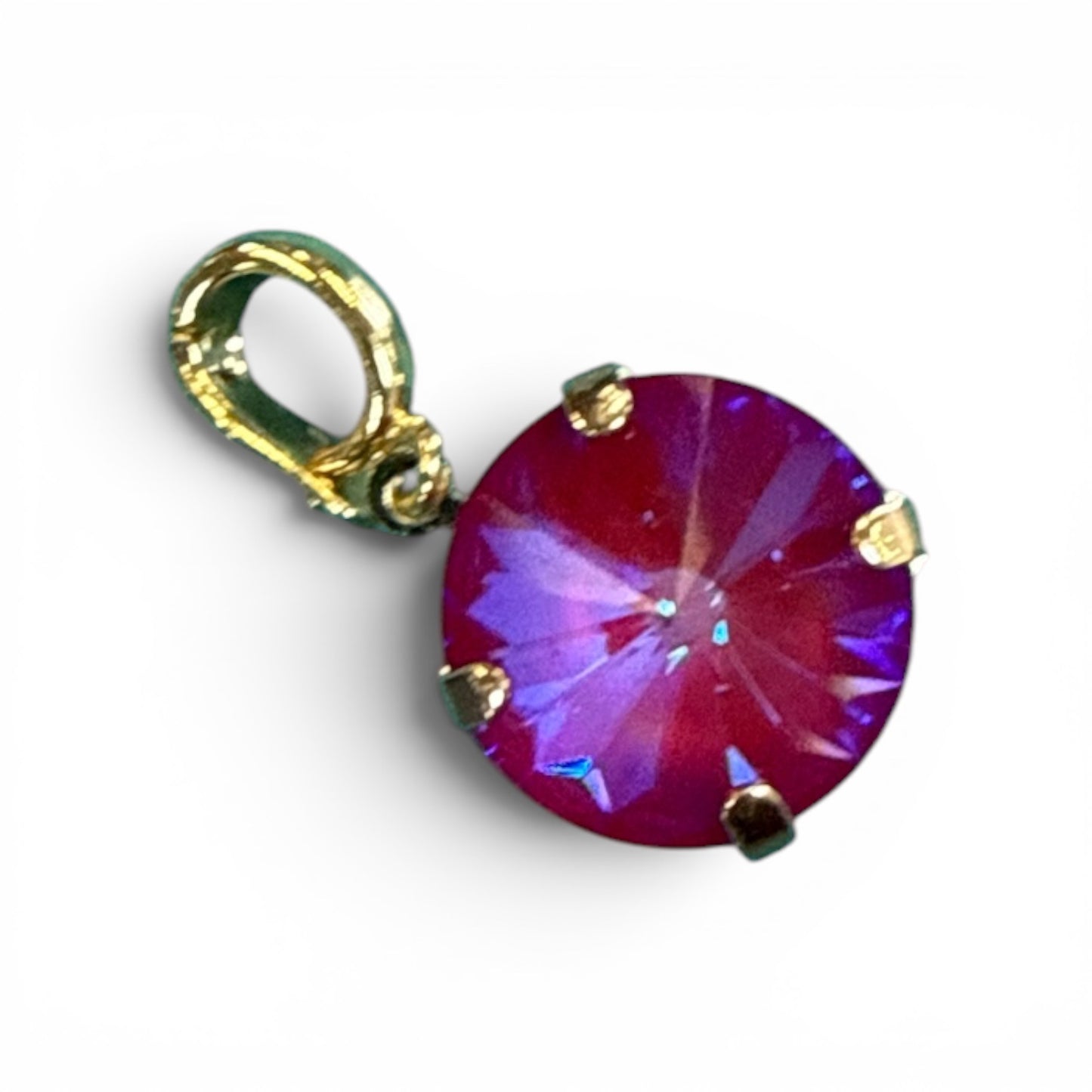 Australian Gold Crystal Charm