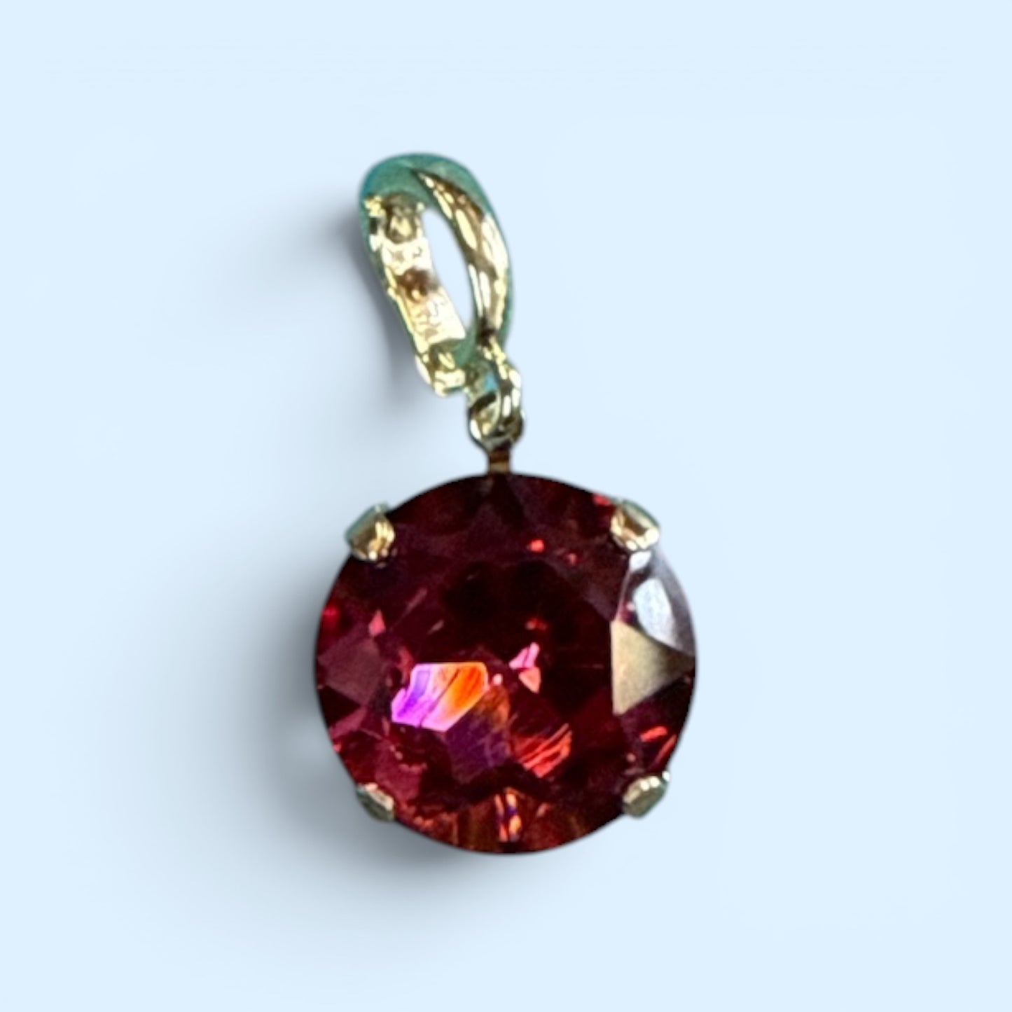 Australian Gold Crystal Charm