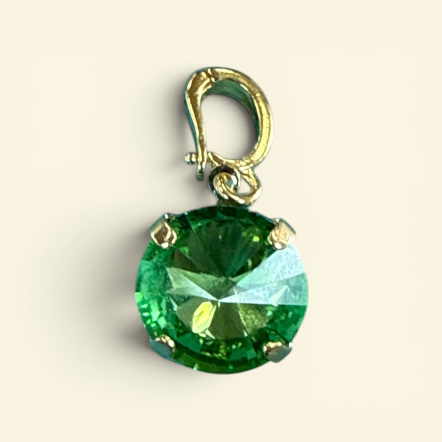 Australian Gold Crystal Charm