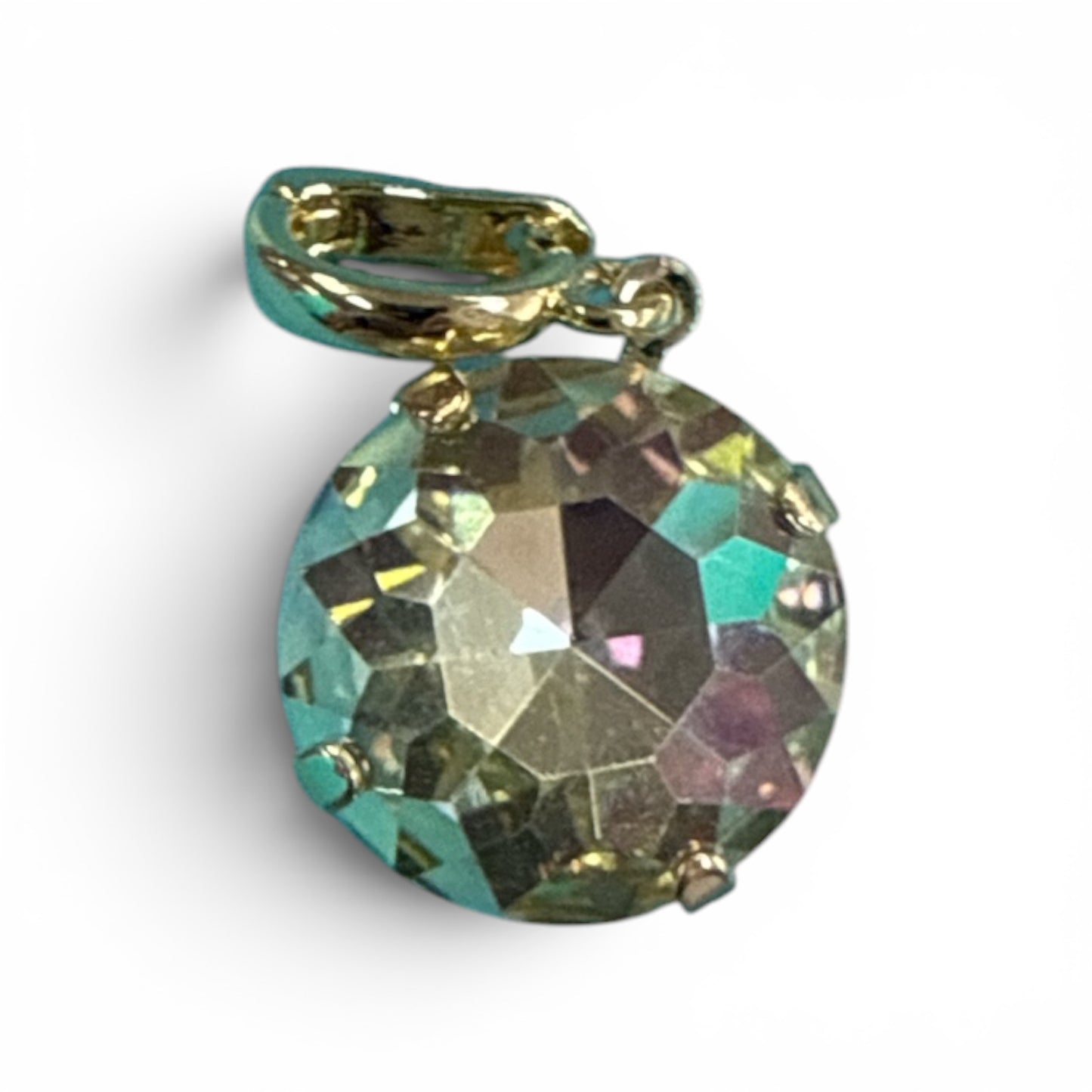 Australian Gold Crystal Charm