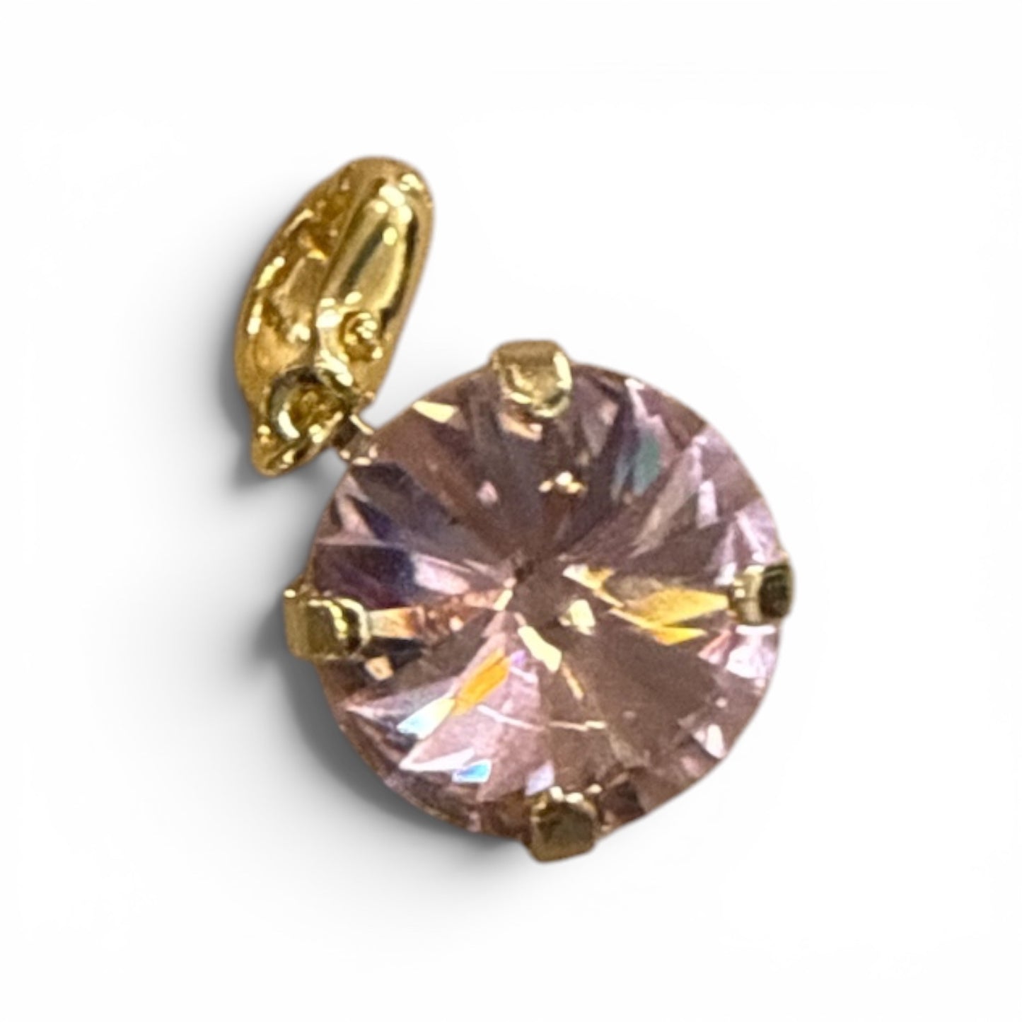 Australian Gold Crystal Charm