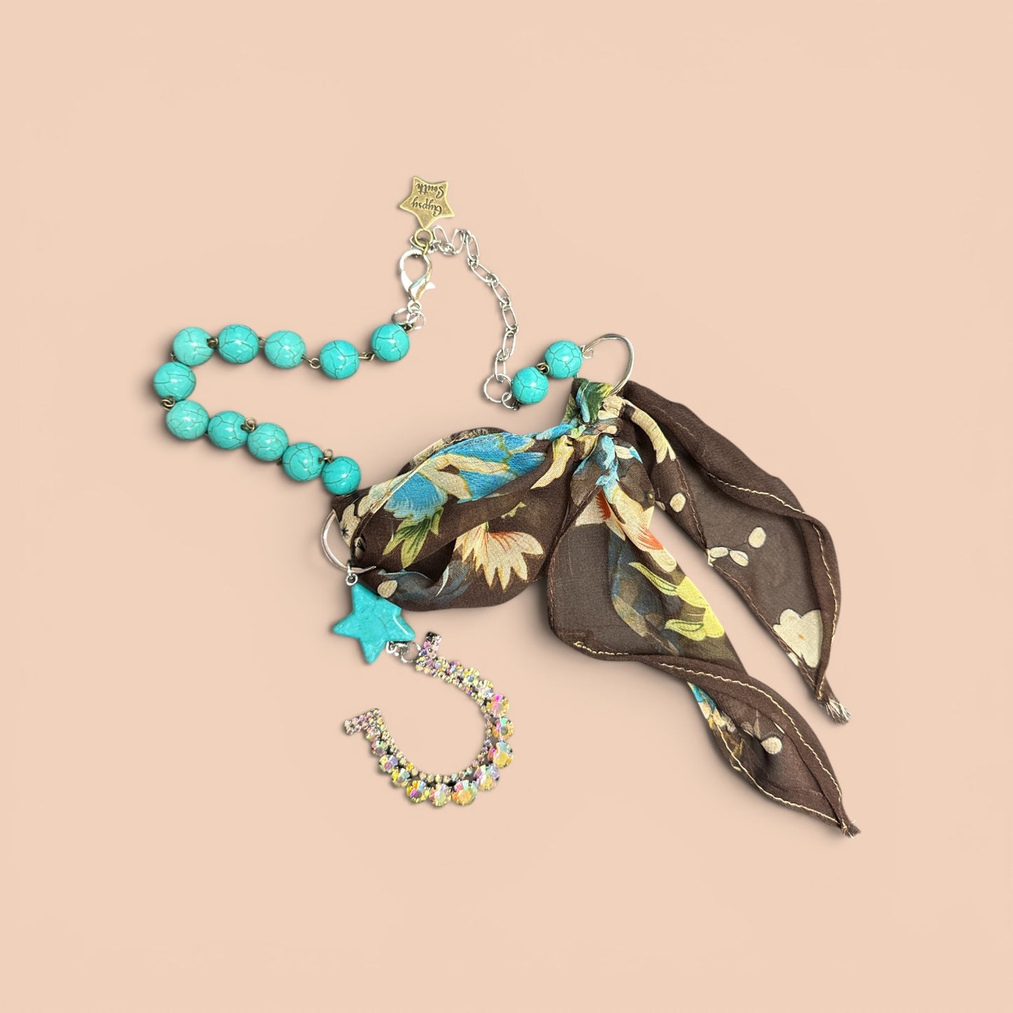 Gypsy South Horse show Turq necklace