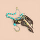 Gypsy South Horse show Turq necklace