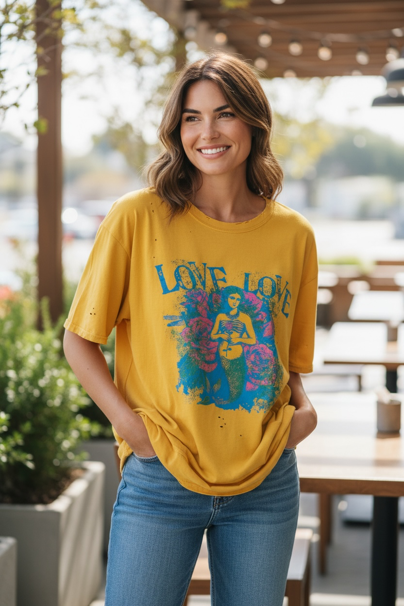 I love linen Love love Top
