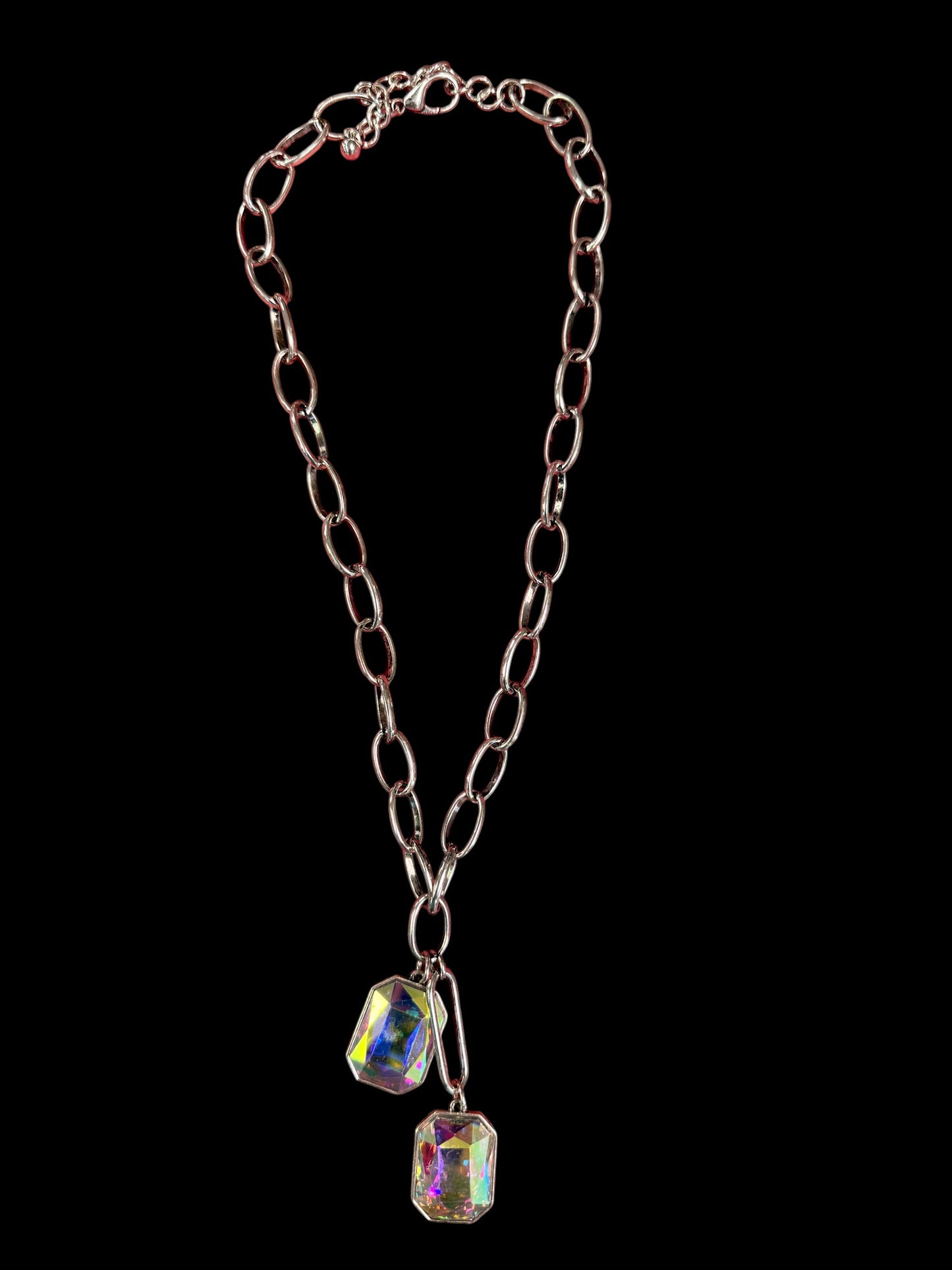 Alice  double stone necklace