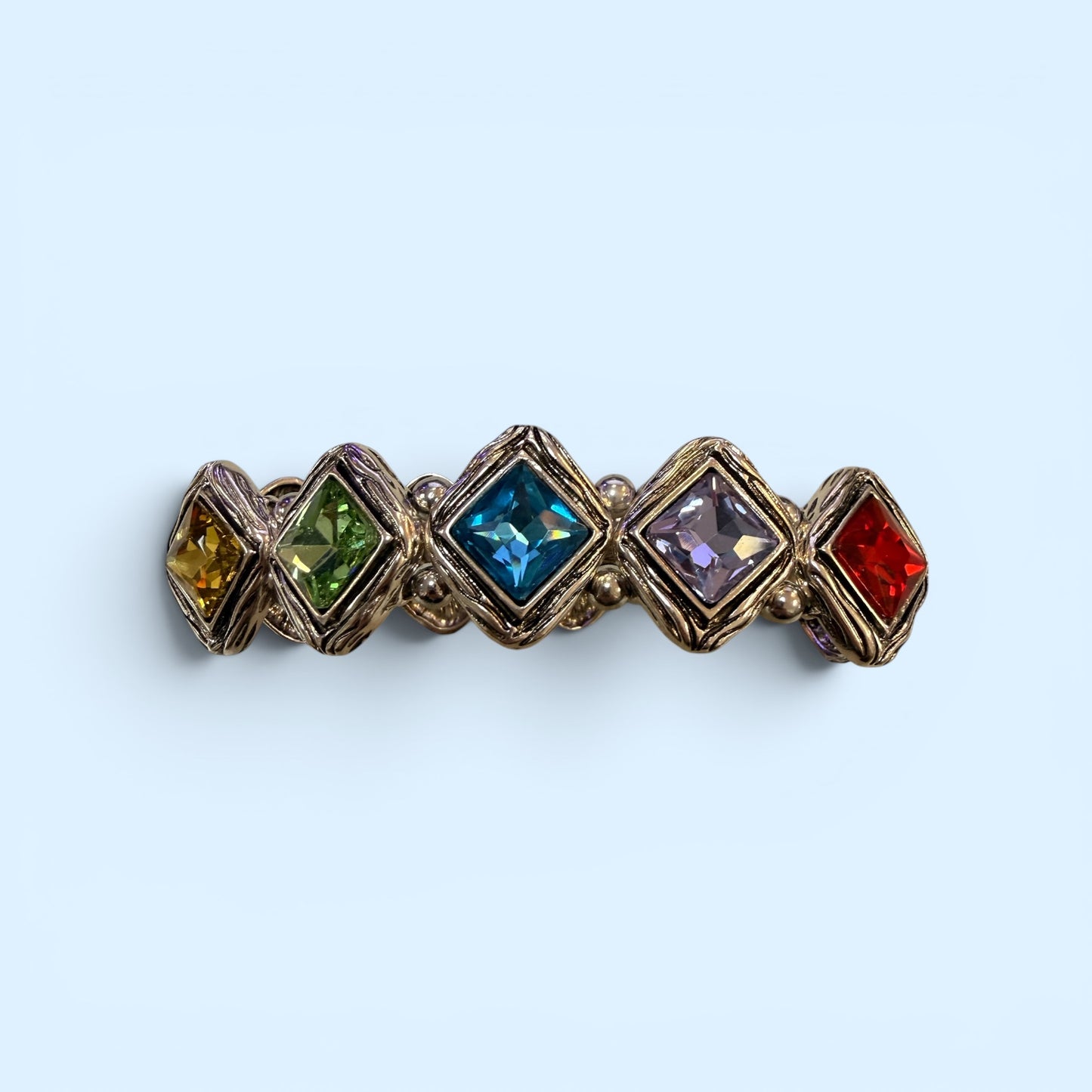 Alice Multicolor Diamond Stone Bracelet