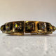Alice Gold Round Stone Stretch Bracelet
