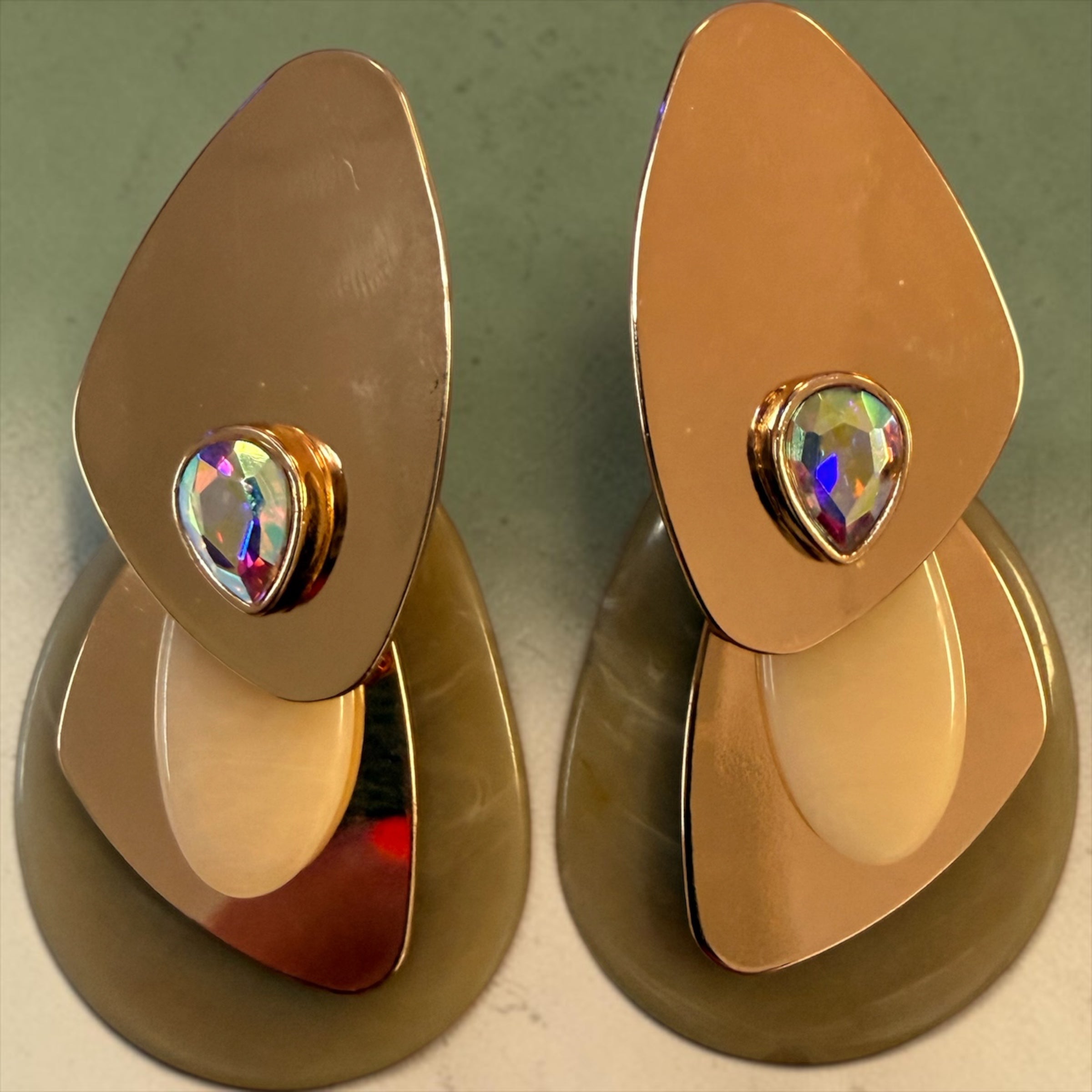 Alice Chunky Earthy Glam Earrings