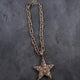 Alice Large Silver Star AB Stone Necklace