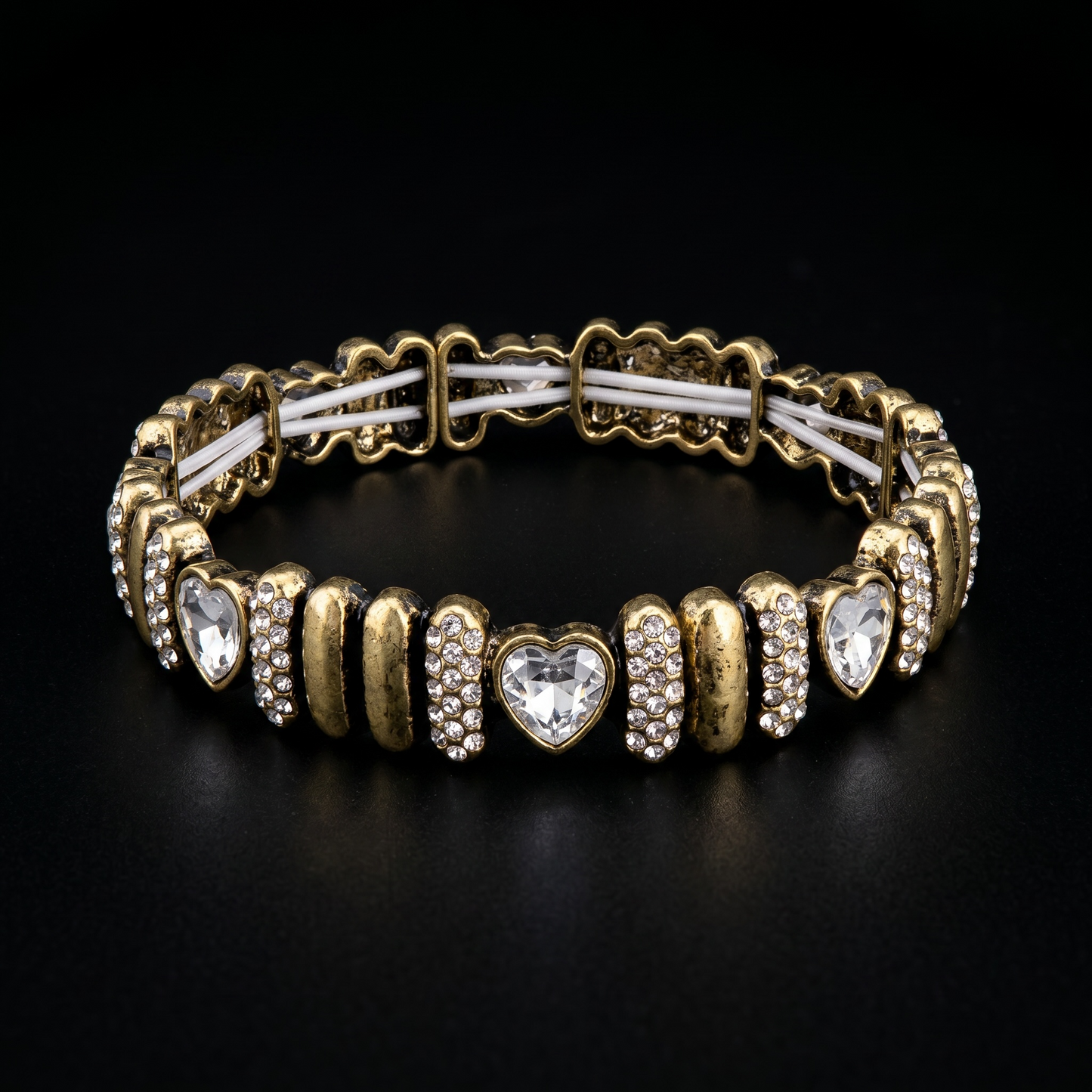 Alice Bronze Stretch Bracelet
