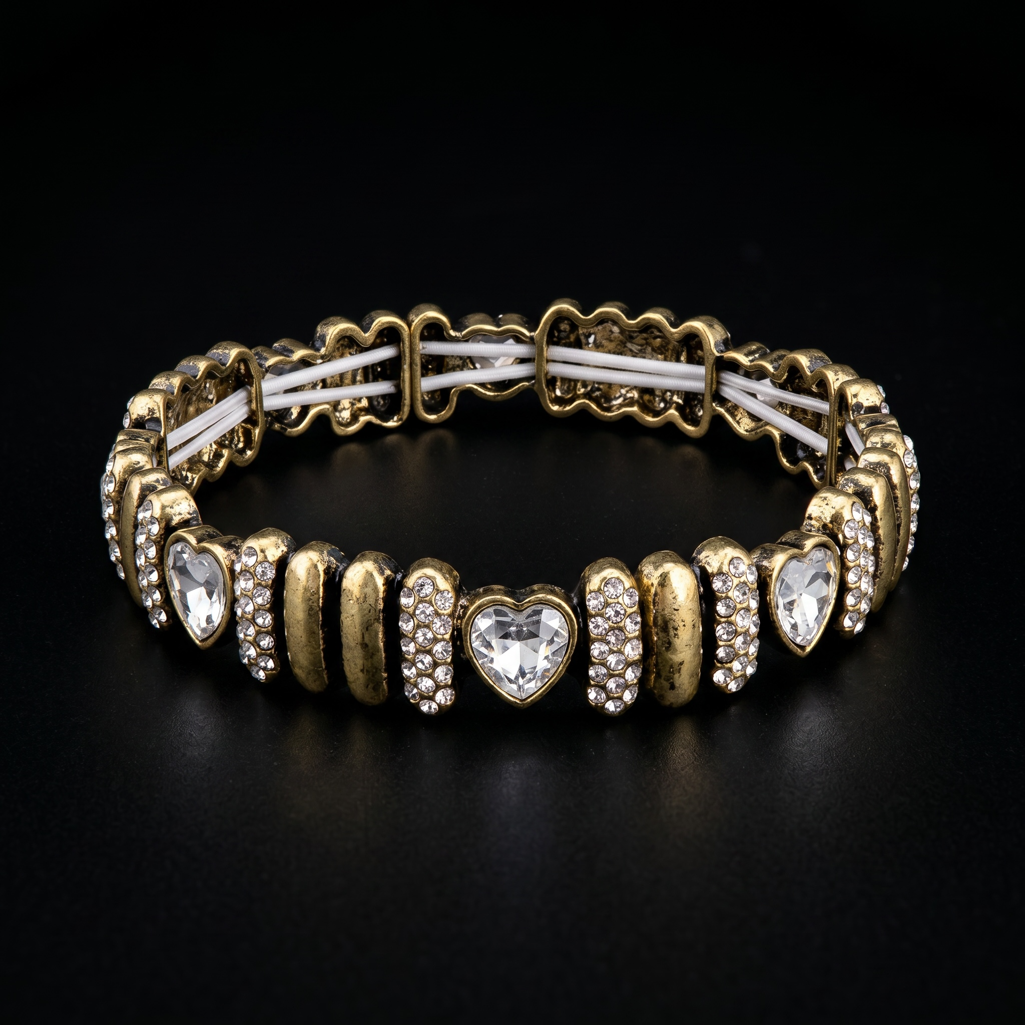 Alice Bronze Stretch Bracelet