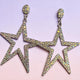 Crystal Star Large Alice Earrings