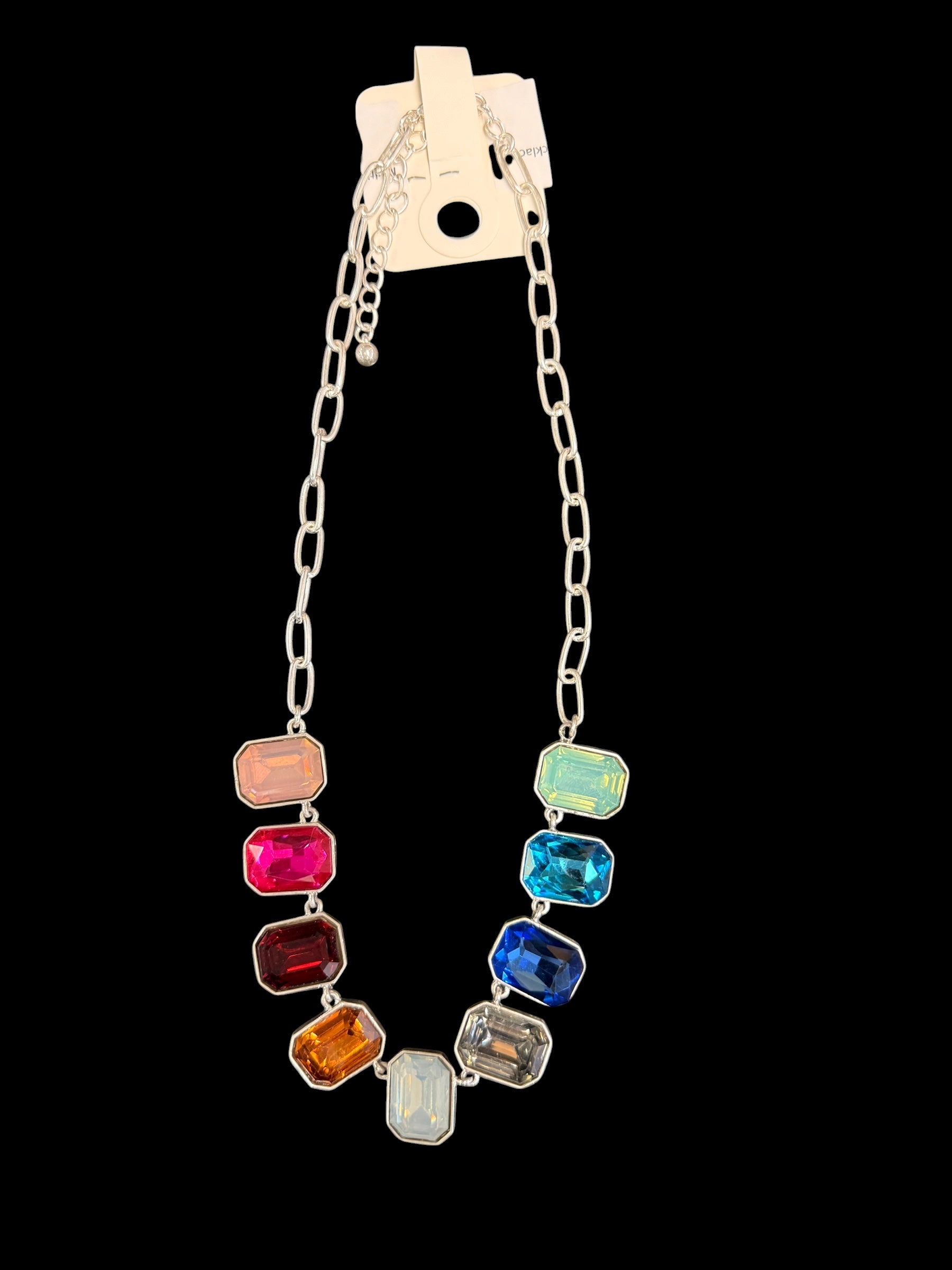 Alice Multi Jewel Necklace
